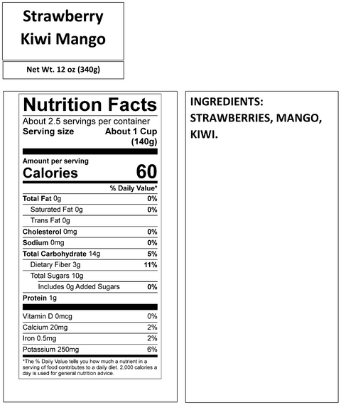 STRAWBERRY KIWI MANGO - 12oz, 20oz