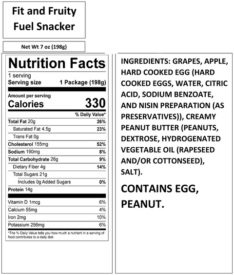 FIT N' FRUITY FUEL 7 OZ